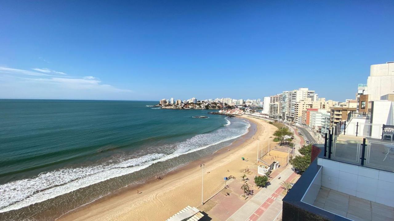 Vista Panoramica Para O Mar Da Praia Do Morro Guarapari Lejlighed Eksteriør billede